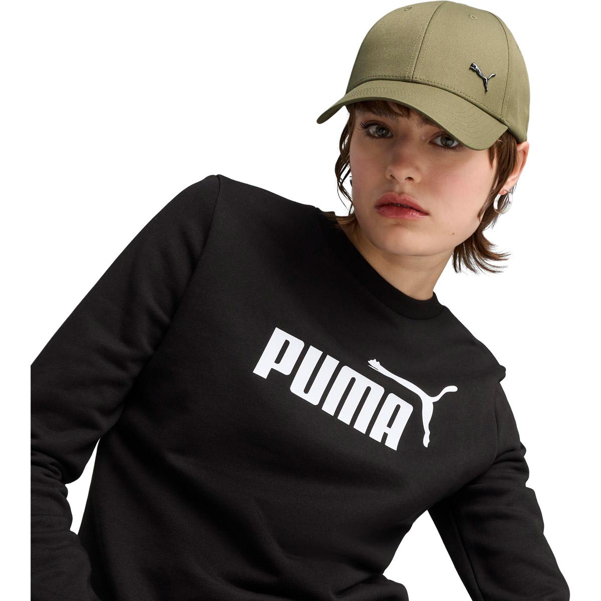 PUMA Essentials Metal Cat Baseball Velcro Cap Green