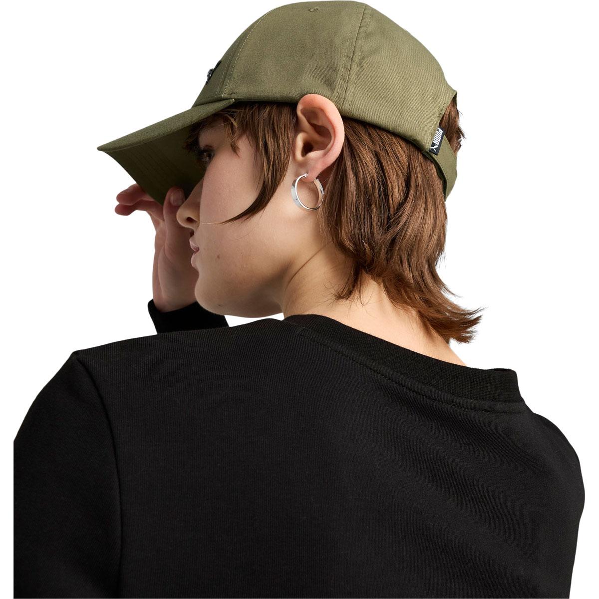 PUMA Essentials Metal Cat Baseball Velcro Cap Green
