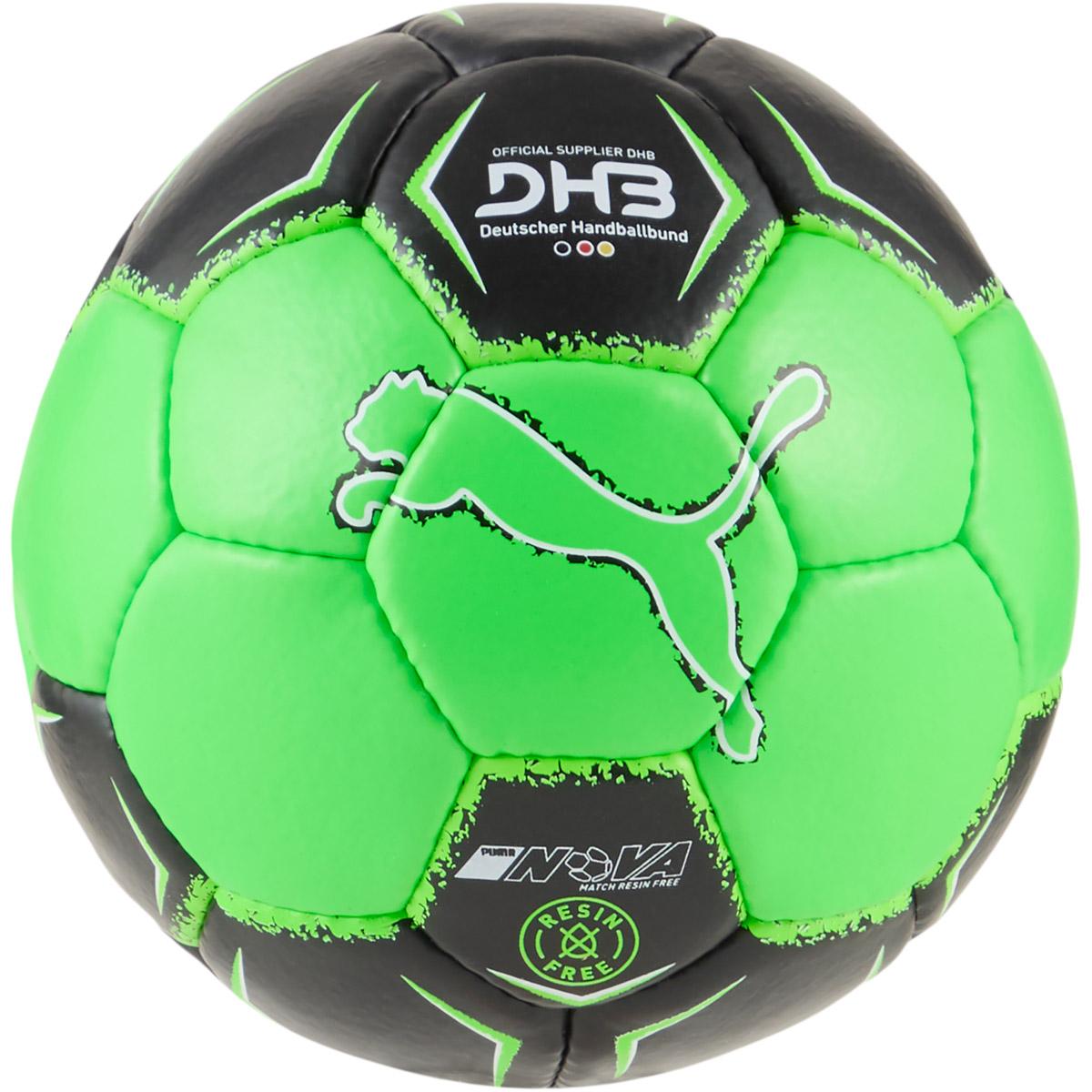 PUMA Nova Match Resin Free Håndbold PUMA Black-Green Glare