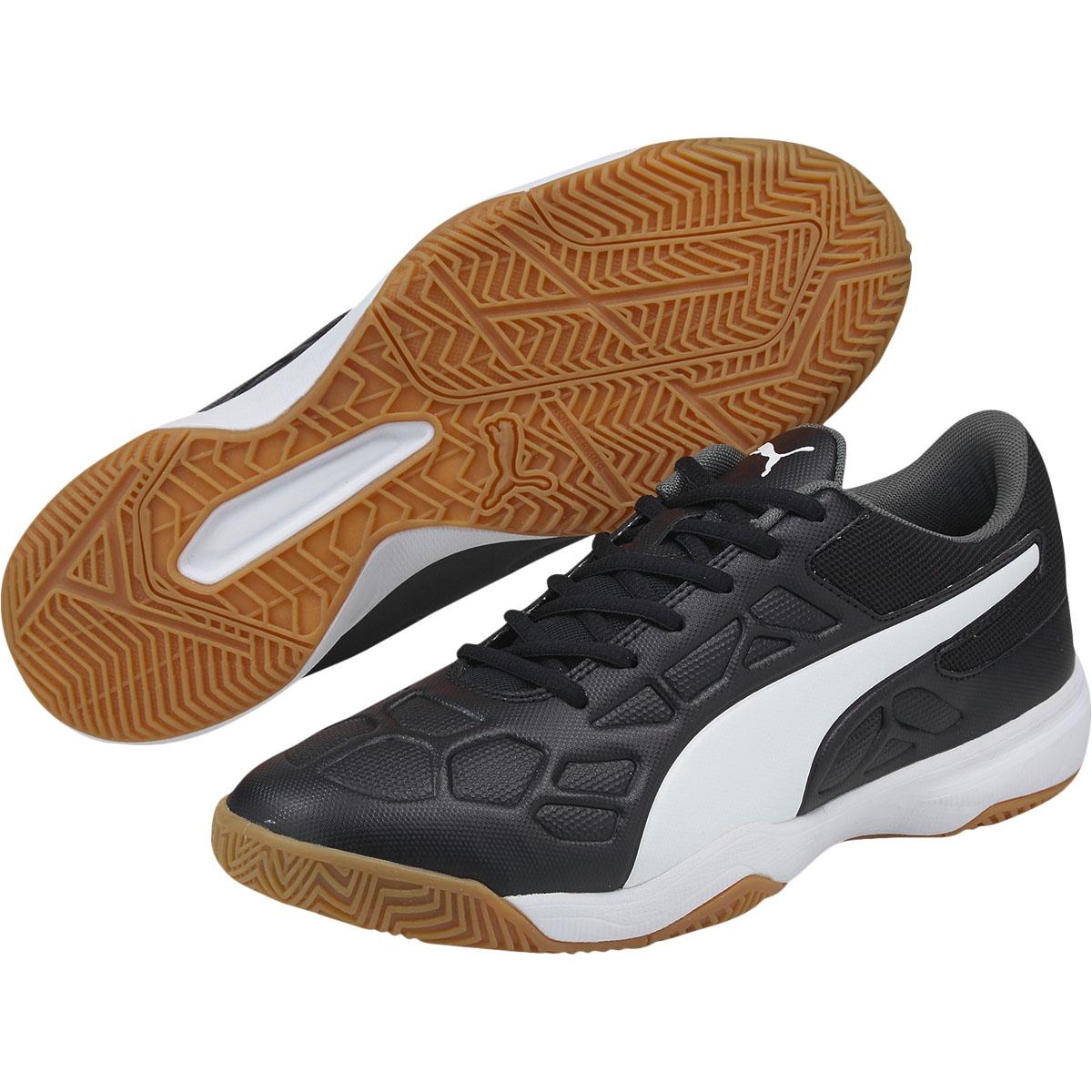PUMA Tenaz Indendørssko Puma Black-Puma White-Iron Gat
