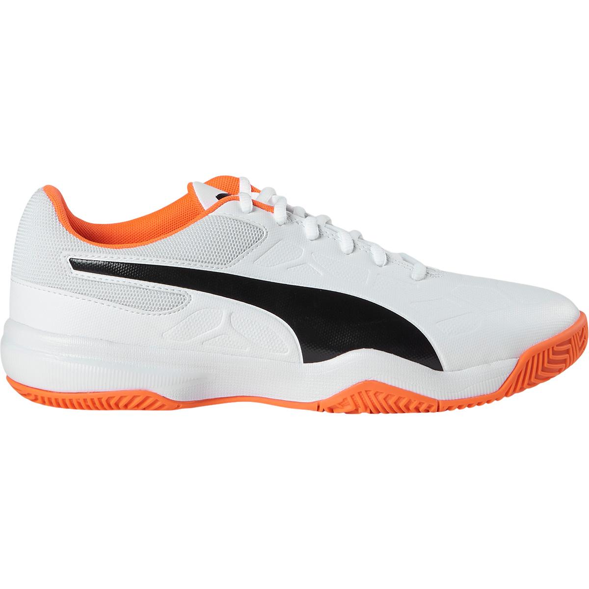 PUMA Tenaz Indendørssko Puma White-Puma Black-Shocking