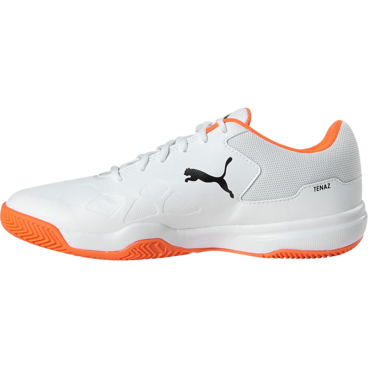 PUMA Tenaz Indendørssko Puma White-Puma Black-Shocking