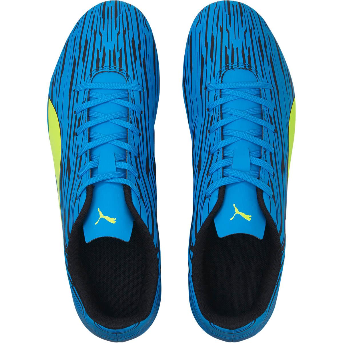 PUMA Rapido III FG/AG Fodboldstøvler Ocean Dive-Yellow Alert-Puma B