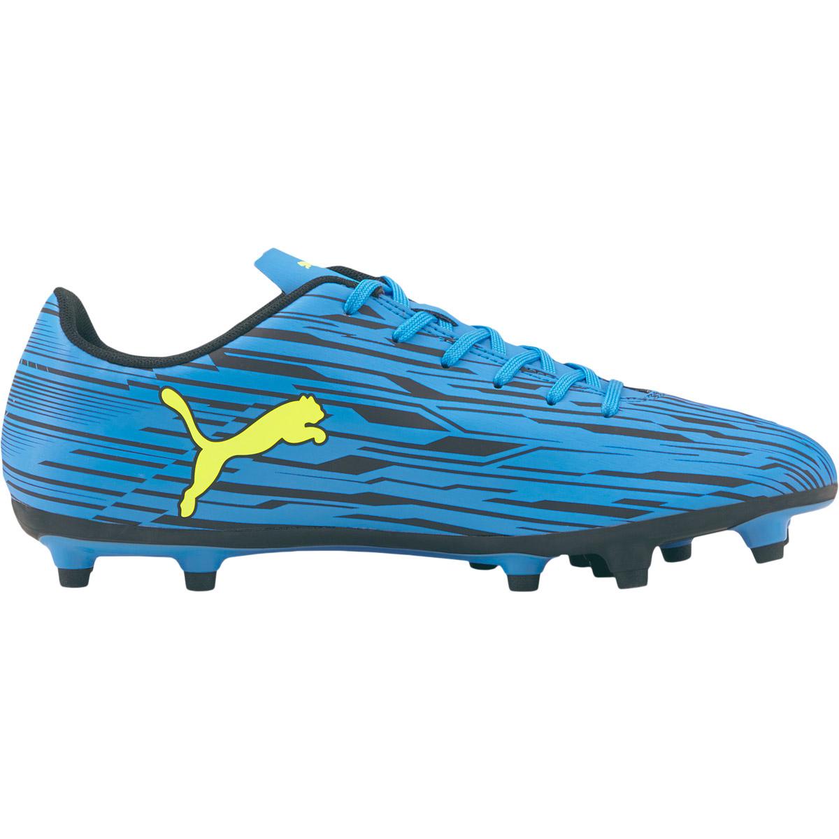 PUMA Rapido III FG/AG Fodboldstøvler Ocean Dive-Yellow Alert-Puma B