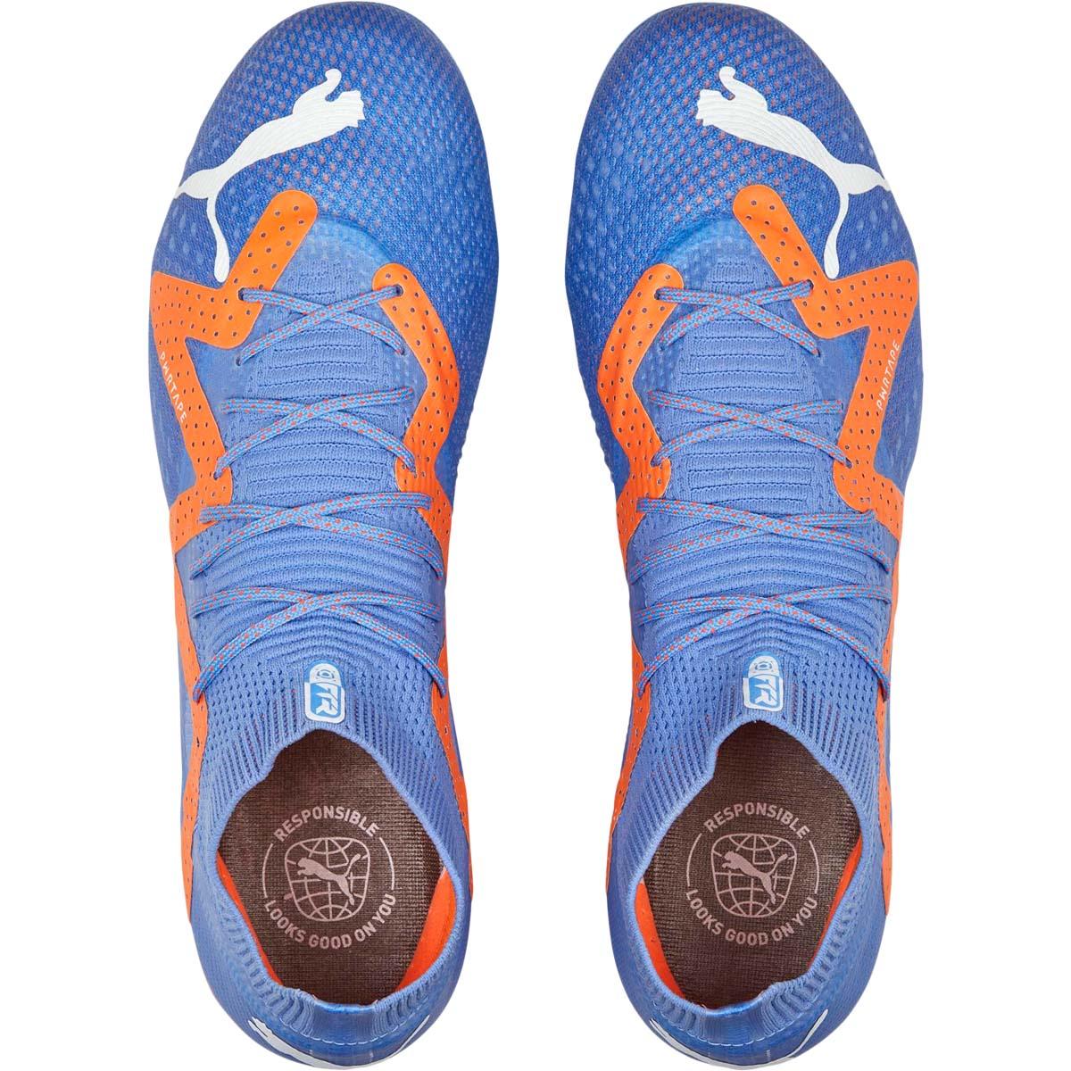 PUMA Future Ultimate FG/AG Fodboldstøvler Blue Glimmer-PUMA White-Ultra