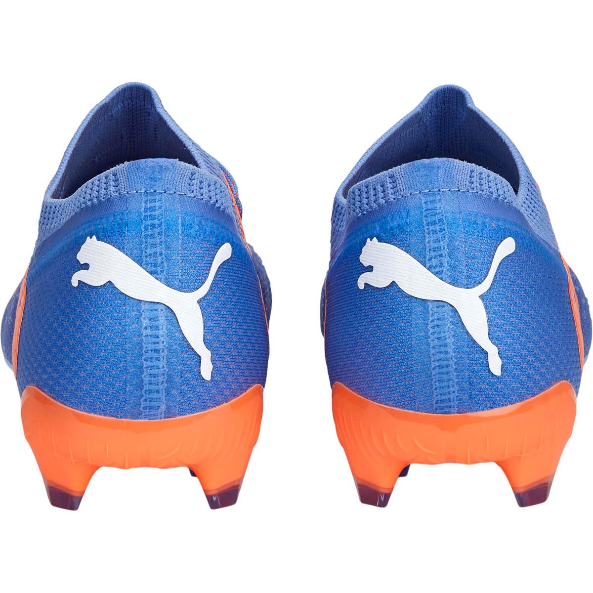 PUMA Future Ultimate Low FG/AG Fodboldstøvler Blue Glimmer-PUMA White-Ultra
