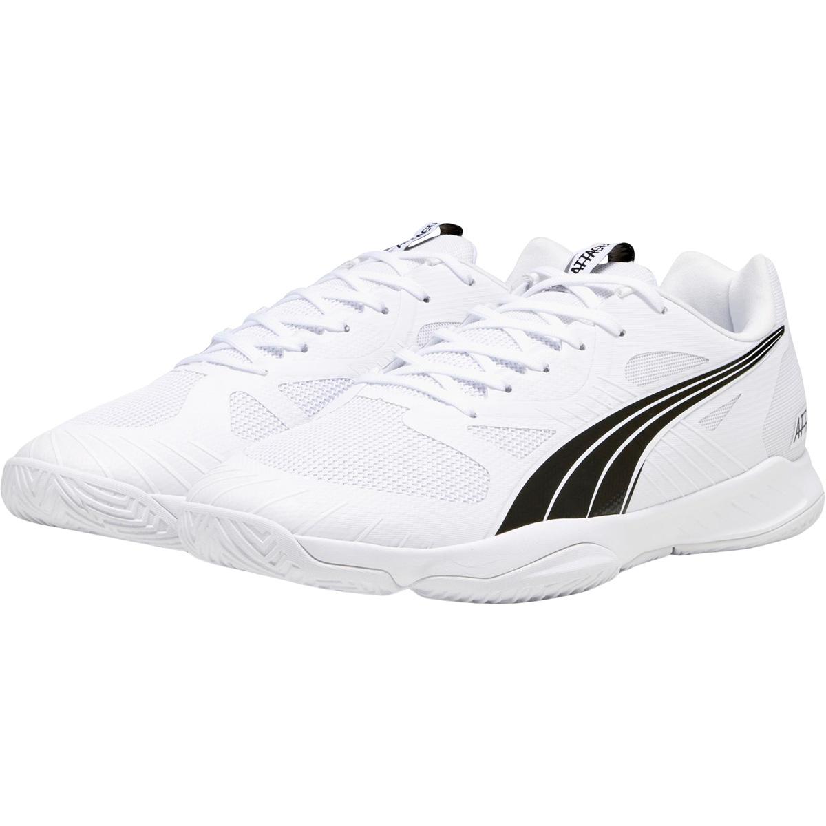 PUMA Attacourt Håndballsko Herre PUMA White-PUMA Black-Concrete