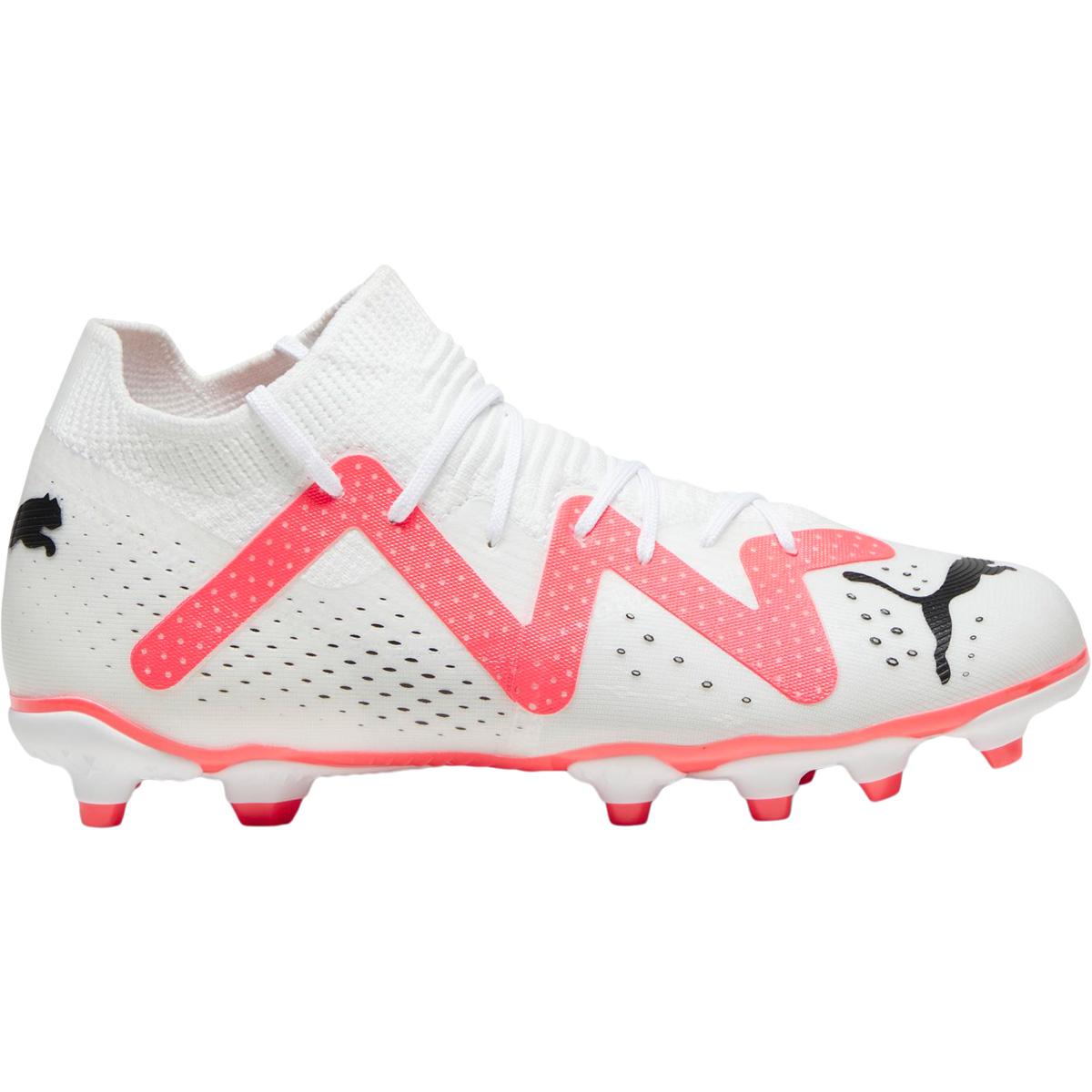 PUMA Future Match FG/AG Fotballsko Barn PUMA White-PUMA Black-Fire Orc