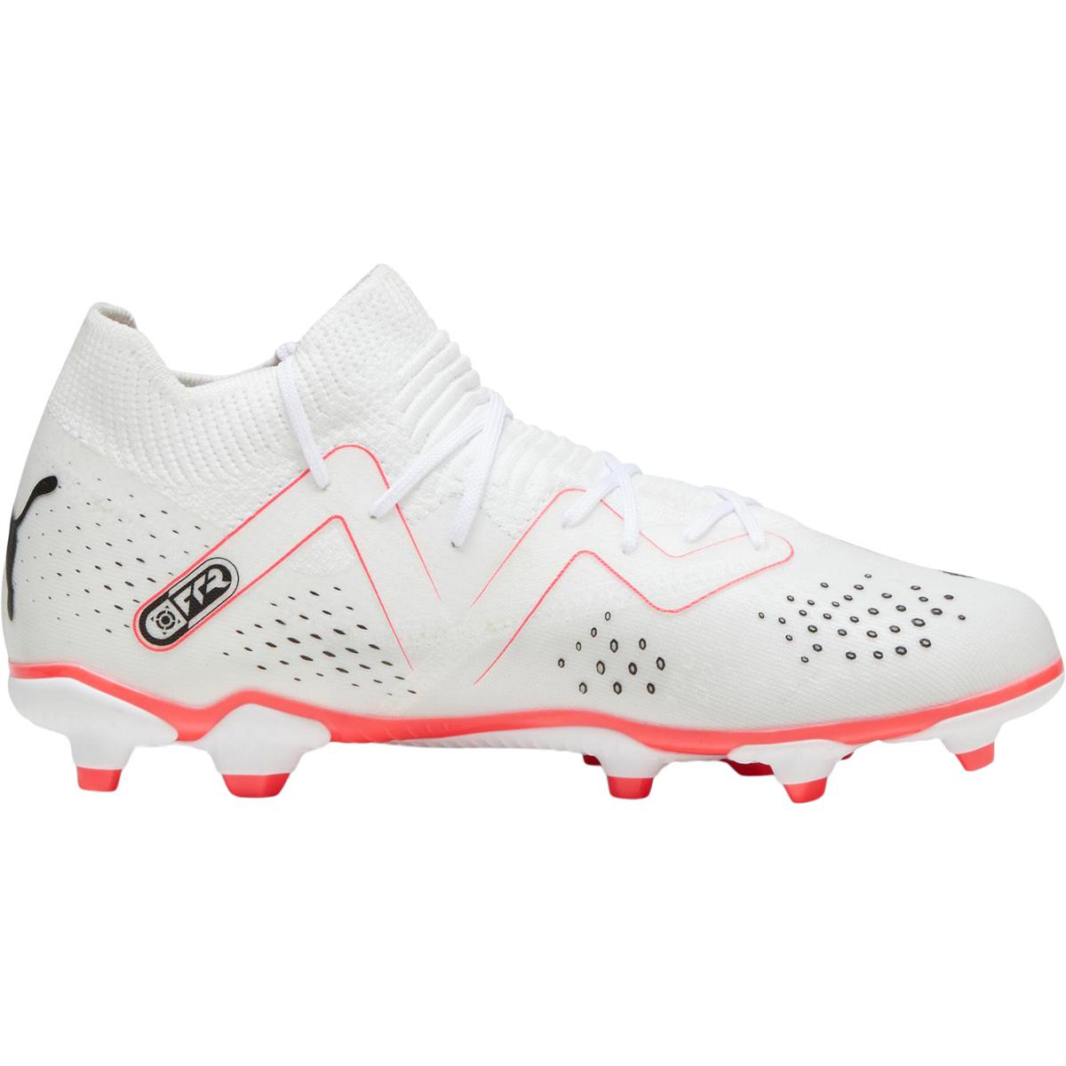 PUMA Future Match FG/AG Fotballsko Barn PUMA White-PUMA Black-Fire Orc