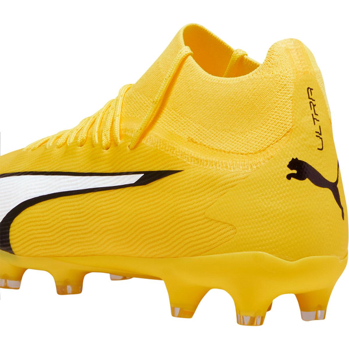 PUMA Ultra Pro MC FG/AG Fodboldstøvler Yellow Blaze-PUMA White-PUMA B