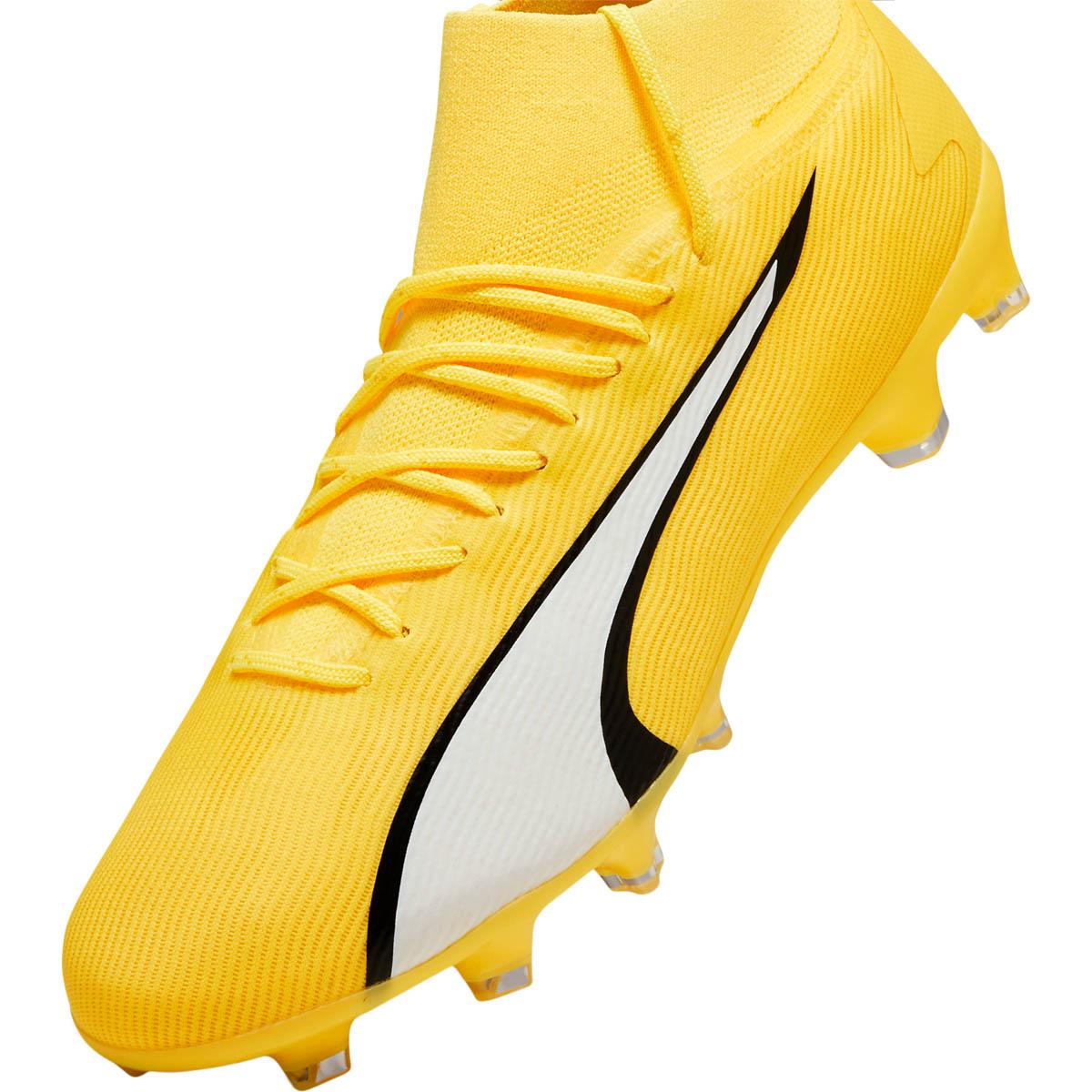 PUMA Ultra Pro MC FG/AG Fodboldstøvler Yellow Blaze-PUMA White-PUMA B