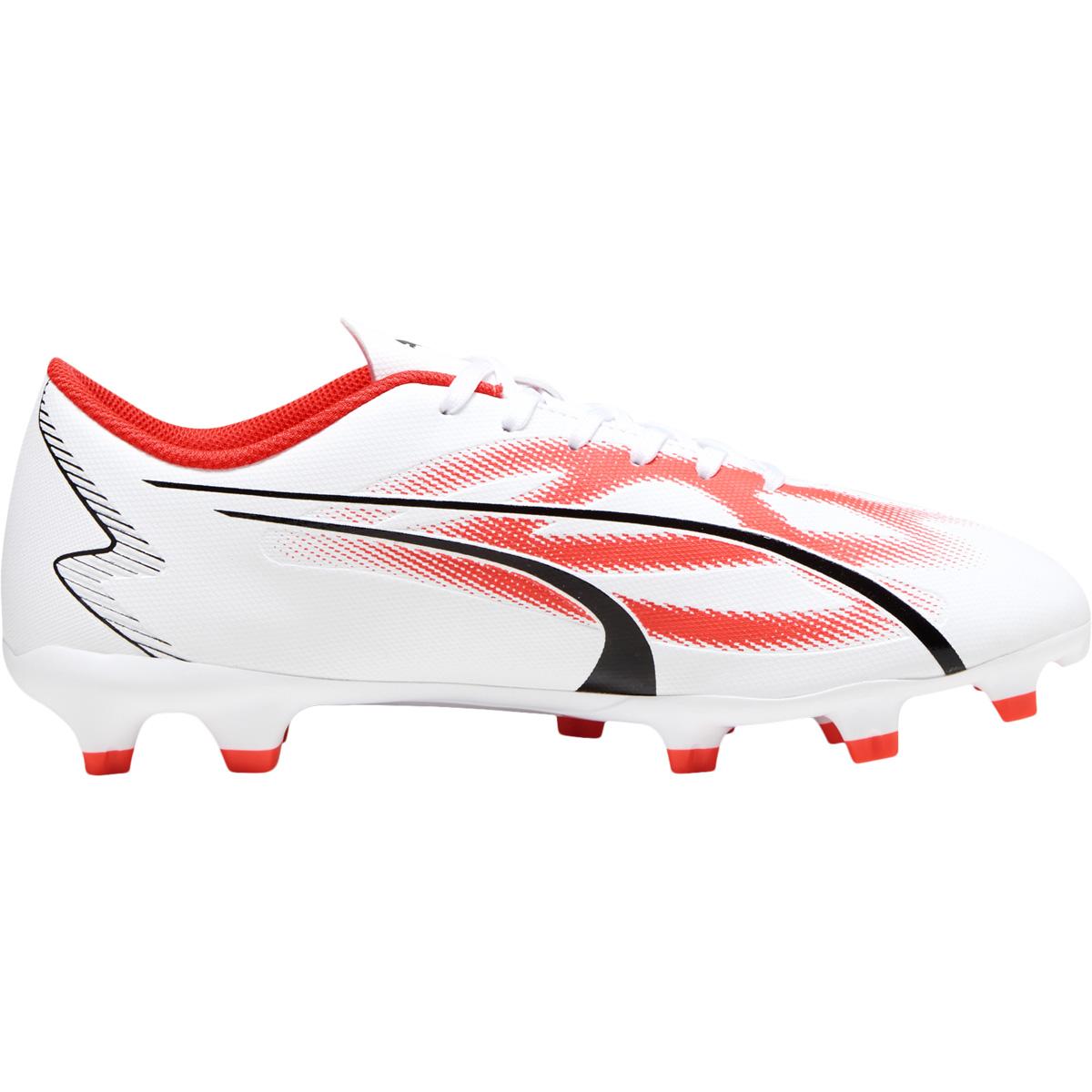 PUMA Ultra Play FG/AG Fodboldstøvler PUMA White-PUMA Black-Fire Orc