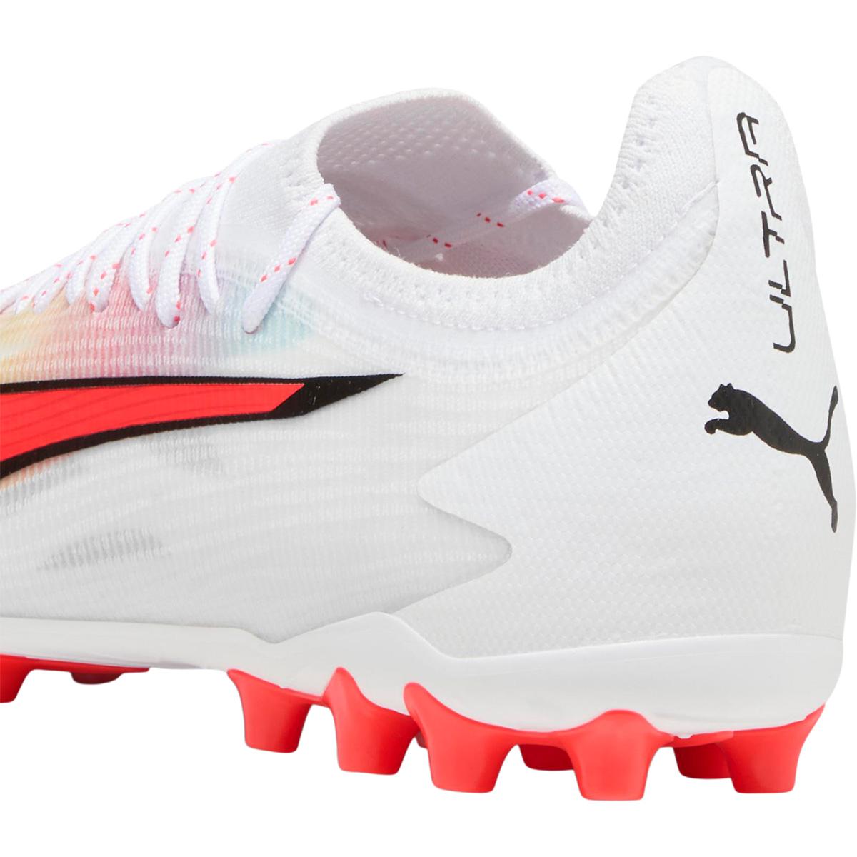 PUMA Ultra Ultimate FG/MG Fodboldstøvler PUMA White-PUMA Black-Fire Orc
