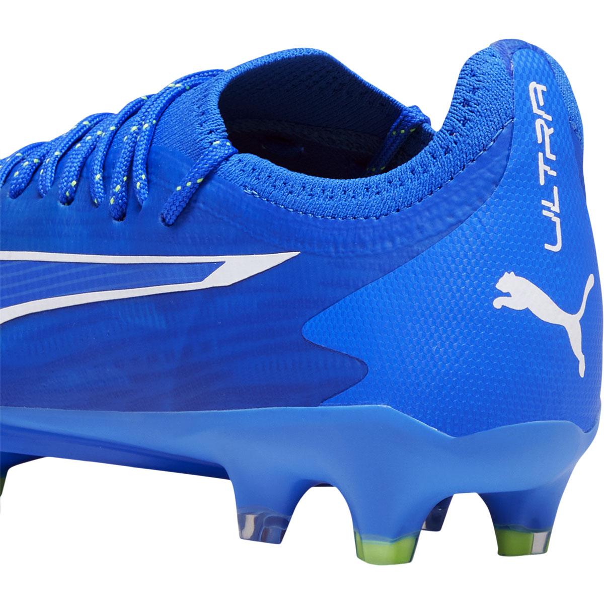 PUMA Ultra Ultimate FG/AG Fodboldstøvler Dame Ultra Blue-PUMA White-Pro Gree