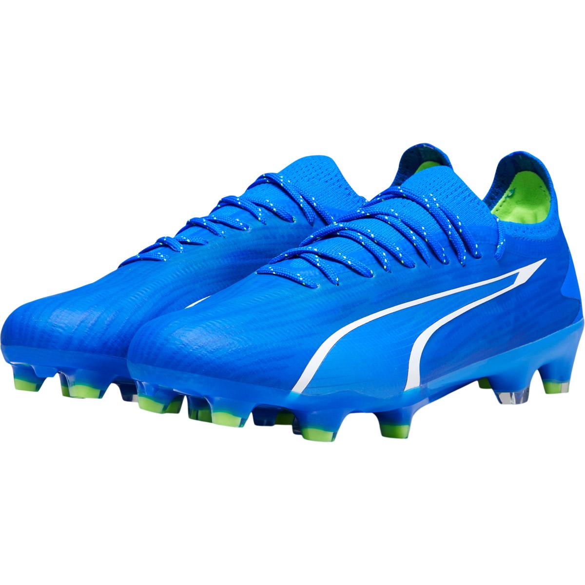 PUMA Ultra Ultimate FG/AG Fodboldstøvler Dame Ultra Blue-PUMA White-Pro Gree