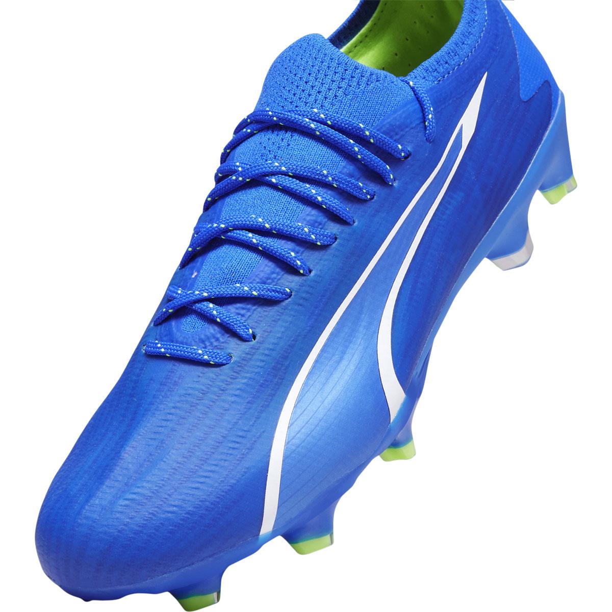 PUMA Ultra Ultimate FG/AG Fodboldstøvler Dame Ultra Blue-PUMA White-Pro Gree