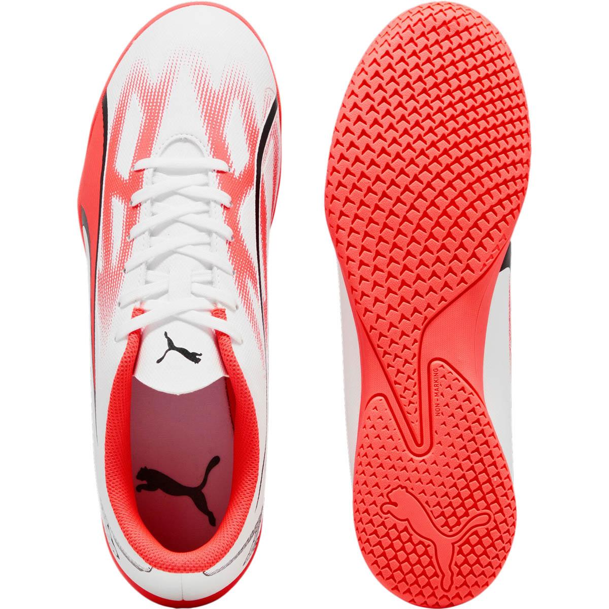 PUMA Ultra Play IT Fodboldsko PUMA White-PUMA Black-Fire Orc
