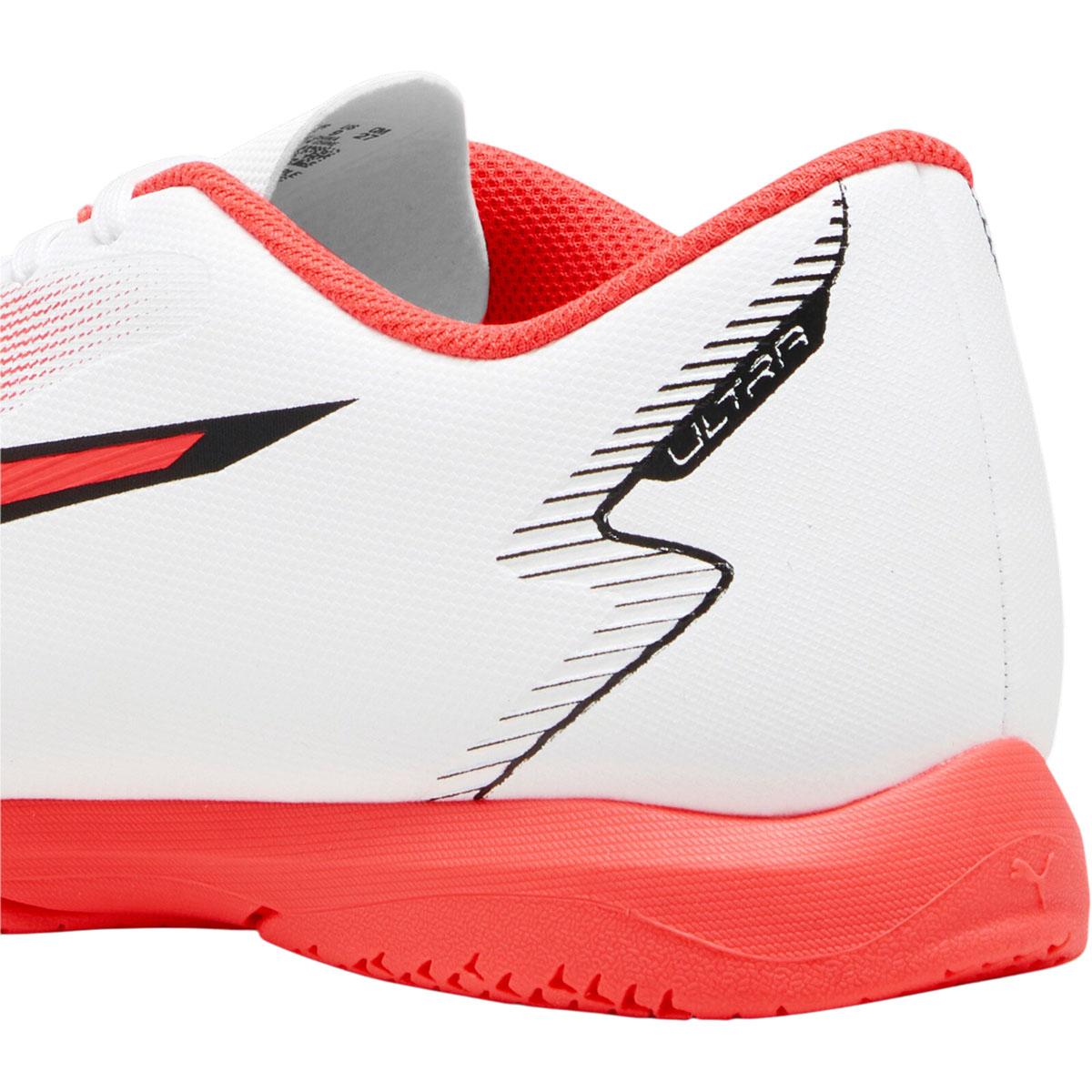 PUMA Ultra Play IT Fodboldsko PUMA White-PUMA Black-Fire Orc