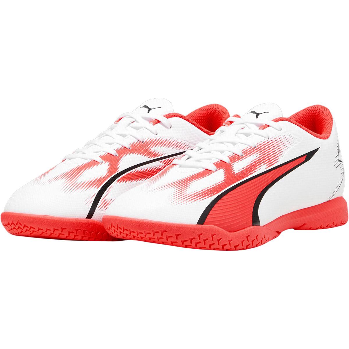PUMA Ultra Play IT Fodboldsko PUMA White-PUMA Black-Fire Orc