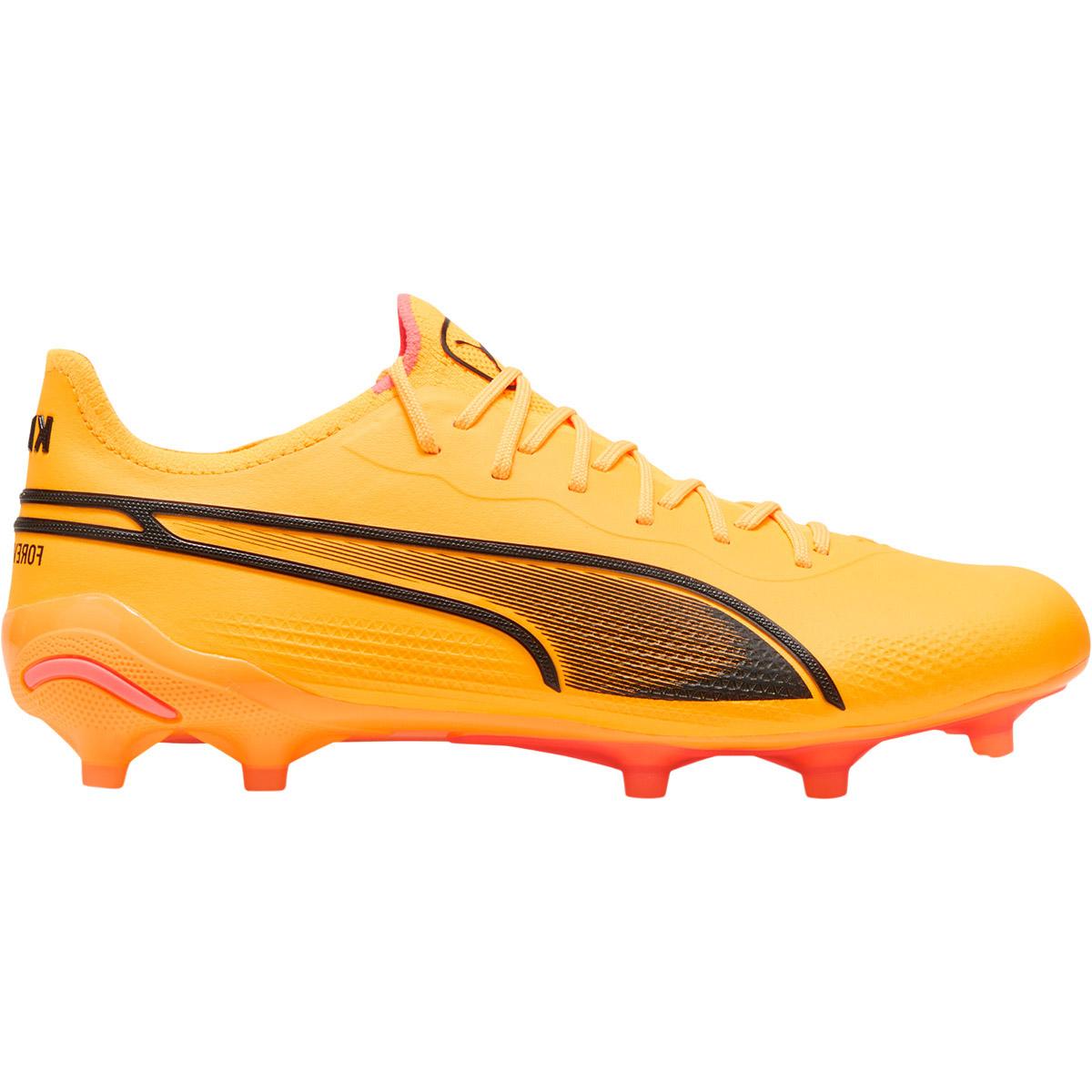 PUMA King Ultimate FG/AG Fodboldstøvler Sun Stream-PUMA Black-Sunset G
