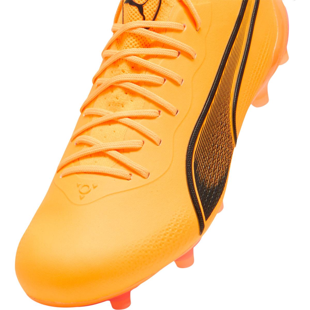PUMA King Ultimate FG/AG Fodboldstøvler Sun Stream-PUMA Black-Sunset G