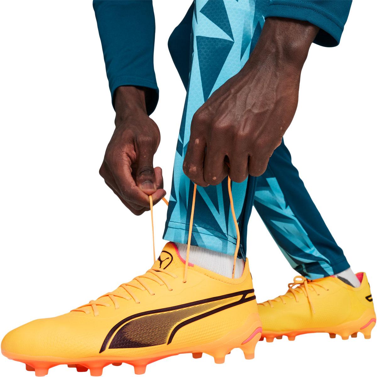 PUMA King Ultimate FG/AG Fodboldstøvler Sun Stream-PUMA Black-Sunset G