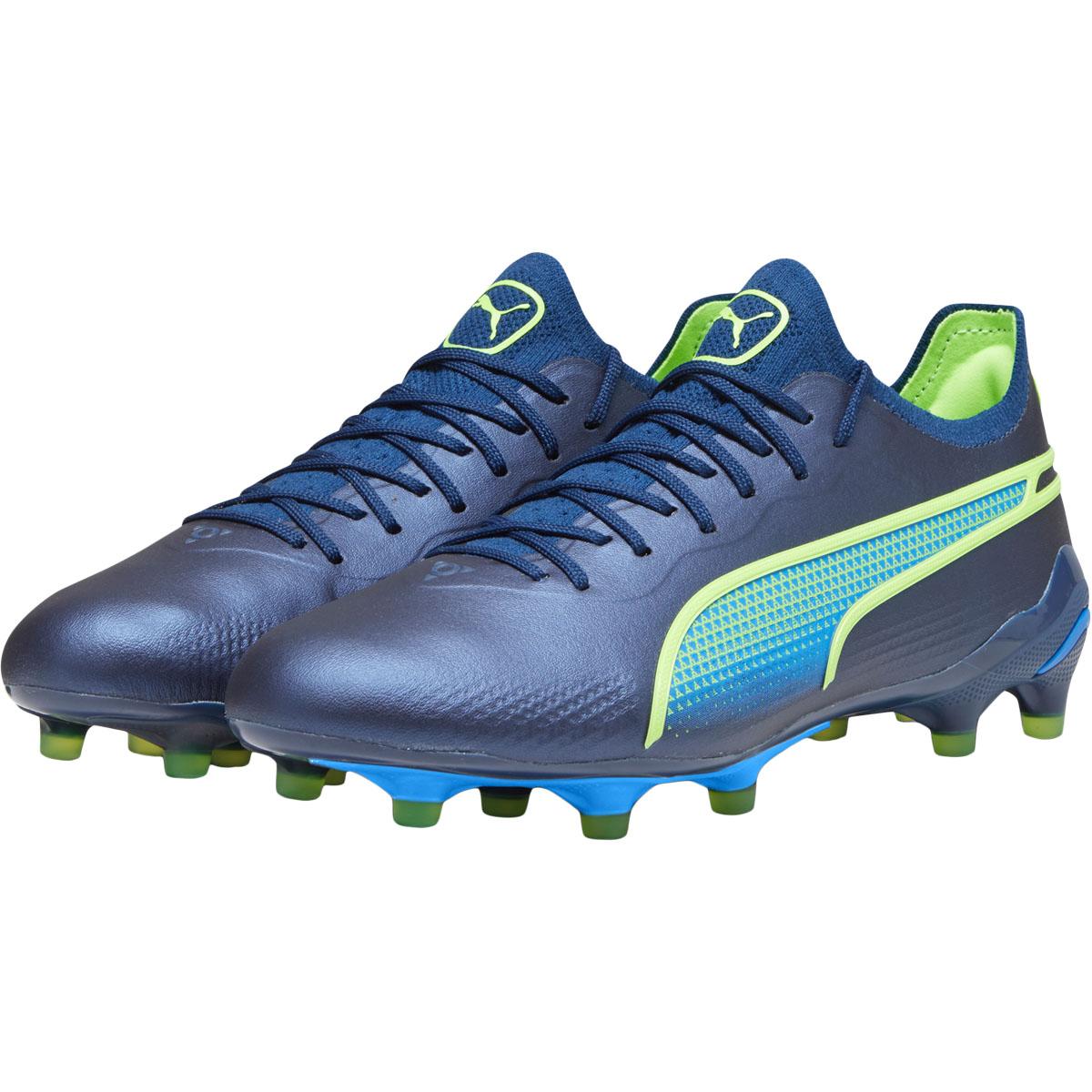 PUMA King Ultimate FG/AG Fodboldstøvler Dame White Glow