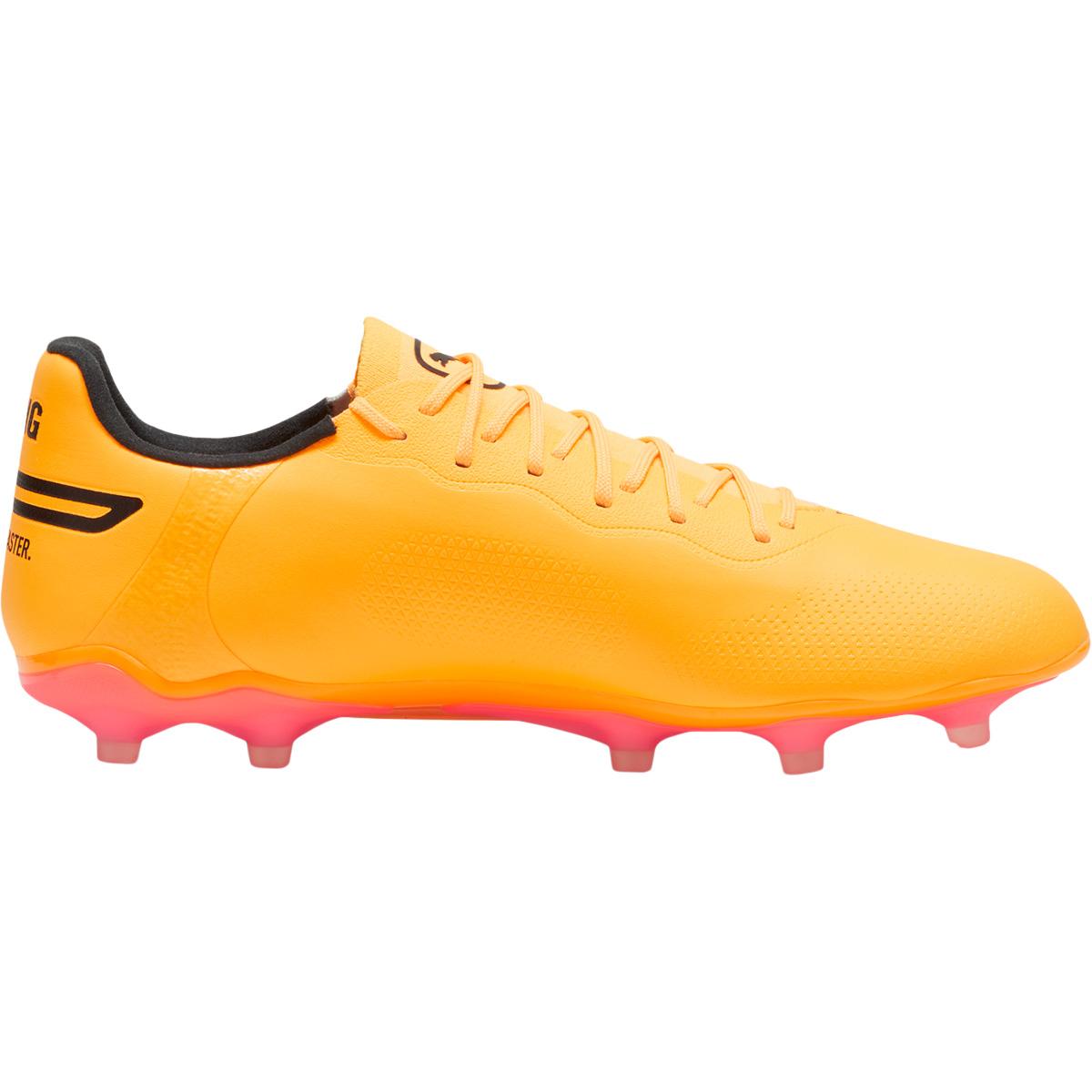 PUMA King Pro FG/AG Fodboldstøvler Sun Stream-PUMA Black-Sunset G