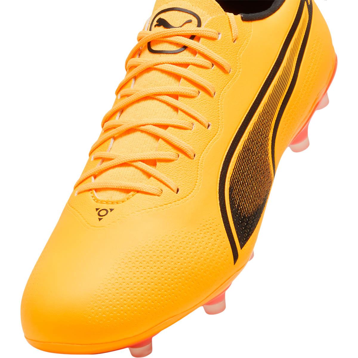 PUMA King Pro FG/AG Fodboldstøvler Sun Stream-PUMA Black-Sunset G