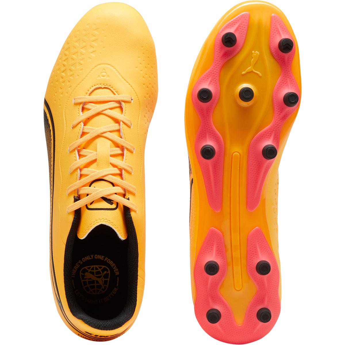 PUMA King Match FG/AG Fodboldstøvler Orange