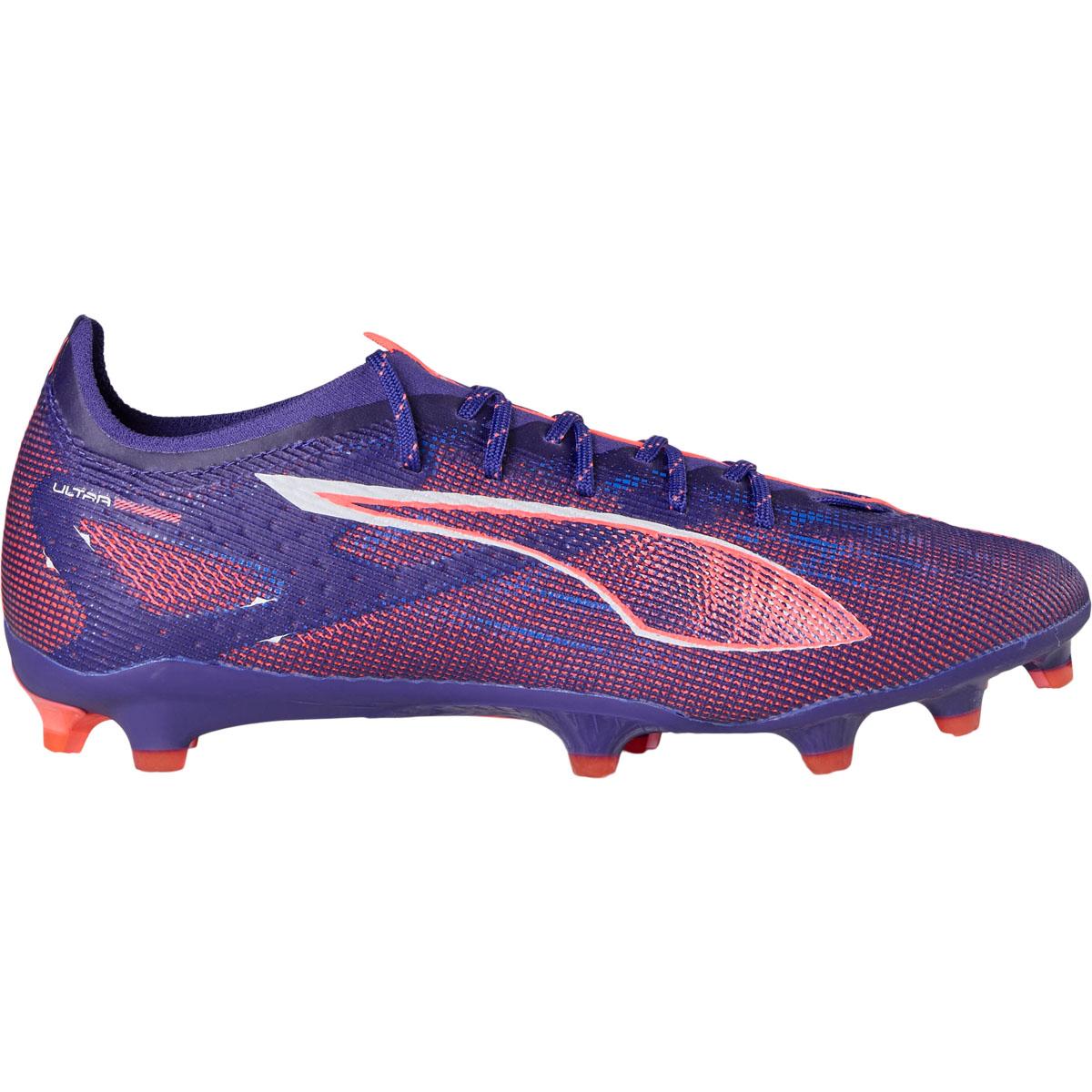 PUMA Ultra 5 Pro FG/AG Fodboldstøvler Lapis Lazuli-PUMA White-Sunset Glow