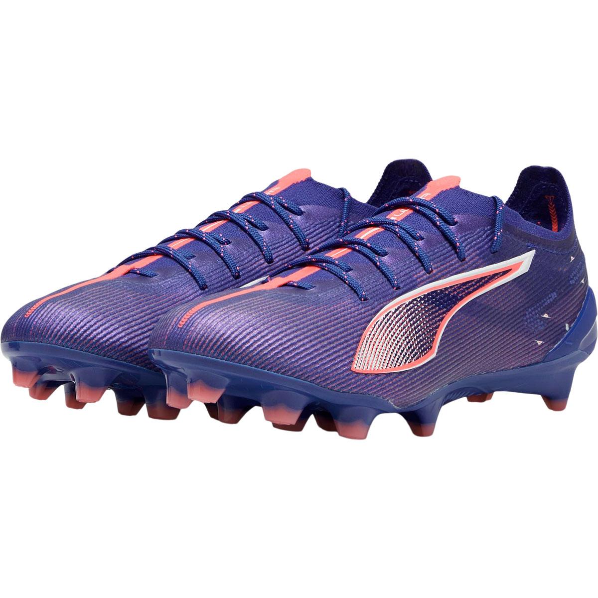 PUMA Ultra 5 Ultimate FG Fodboldstøvler Dame Lapis Lazuli-PUMA White-Sunset Glow