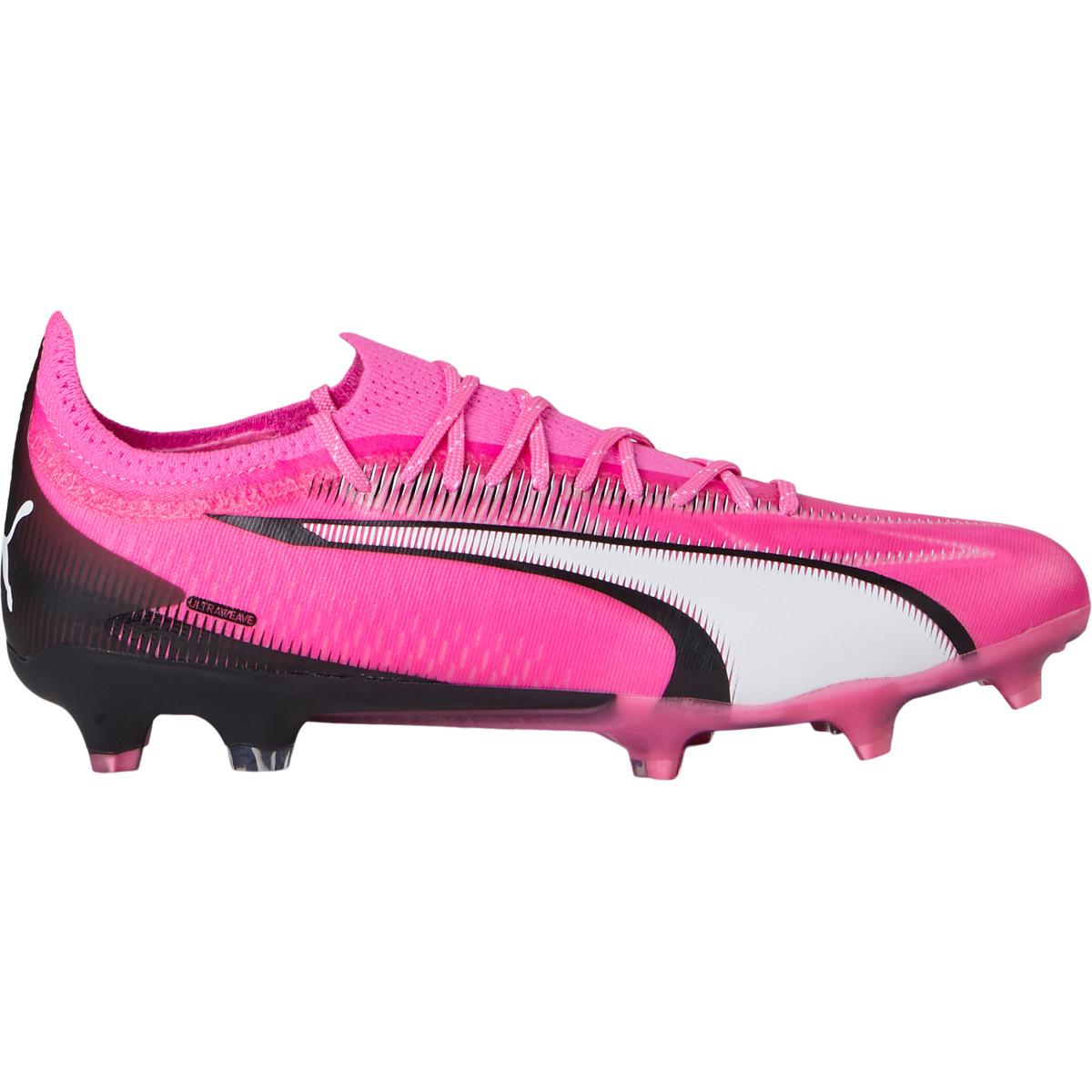 PUMA Ultra Ultimate FG/AG Fodboldstøvler Poison Pink-PUMA White-PUMA Bl