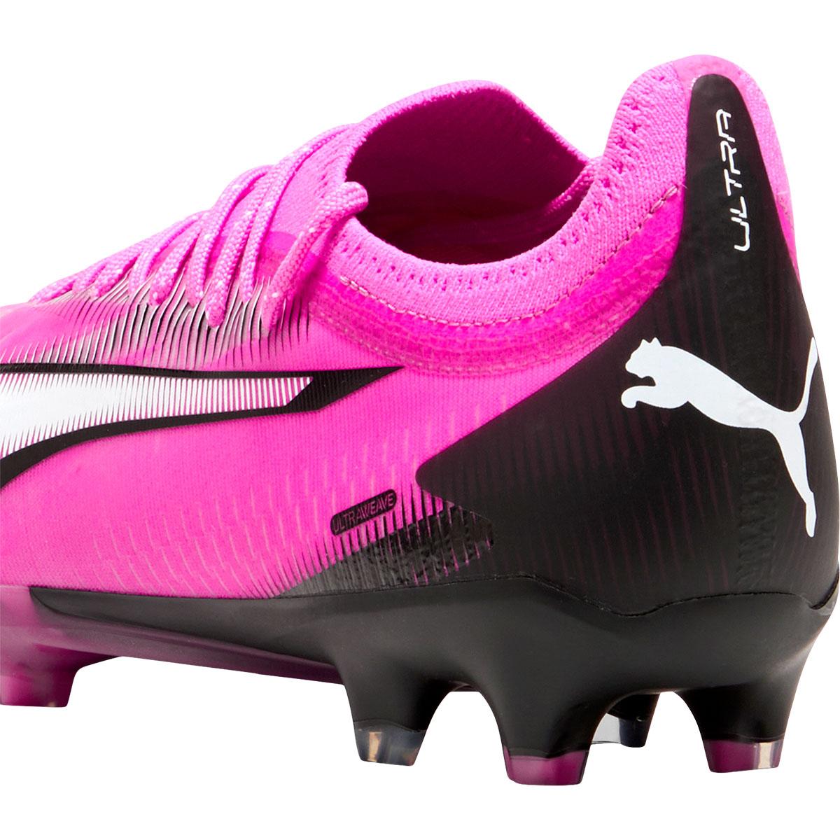 PUMA Ultra Ultimate FG/AG Fodboldstøvler Poison Pink-PUMA White-PUMA Bl