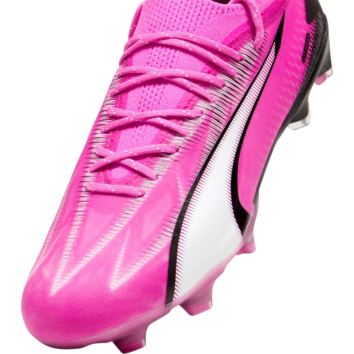 PUMA Ultra Ultimate FG/AG Fodboldstøvler Poison Pink-PUMA White-PUMA Bl