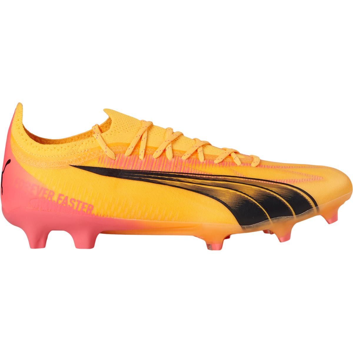 PUMA Ultra Ultimate FG/AG Fodboldstøvler Sun Stream-PUMA Black-Sunset G