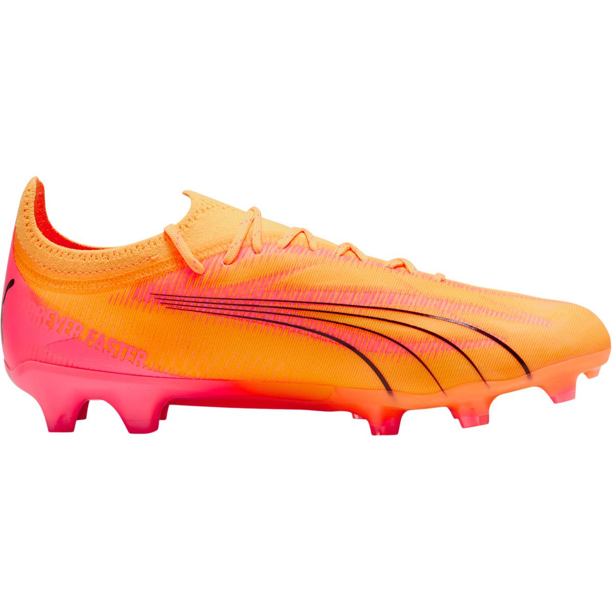 PUMA Ultra Ultimate FG/AG Fodboldstøvler Sun Stream-PUMA Black-Sunset G