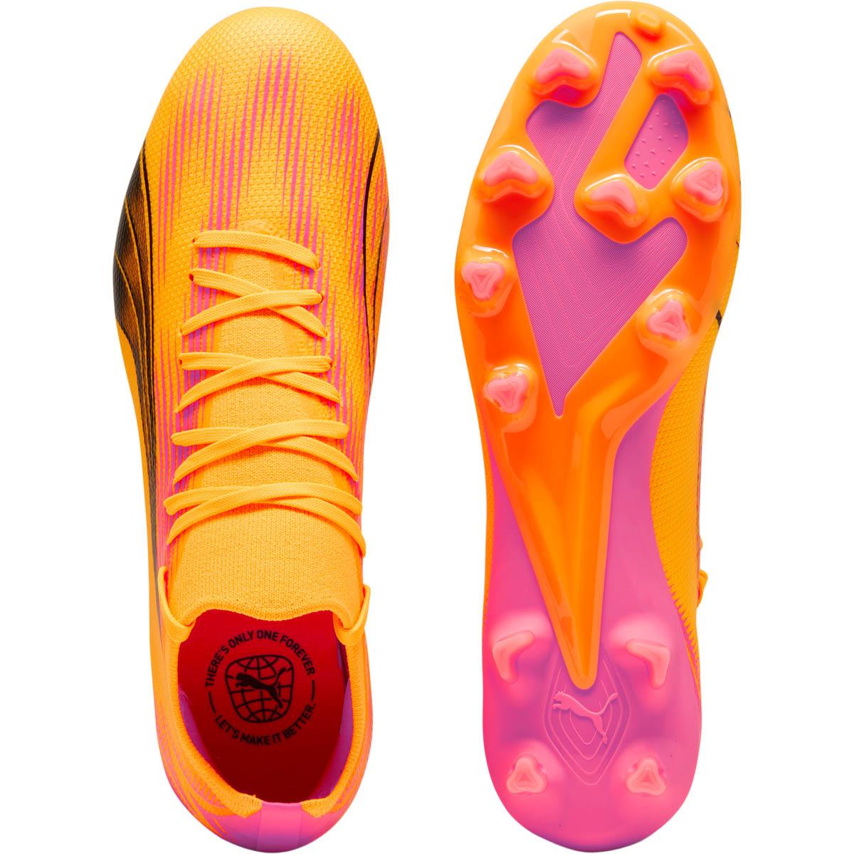 PUMA Ultra Match Fodboldstøvler Sun Stream-PUMA Black-Sunset G