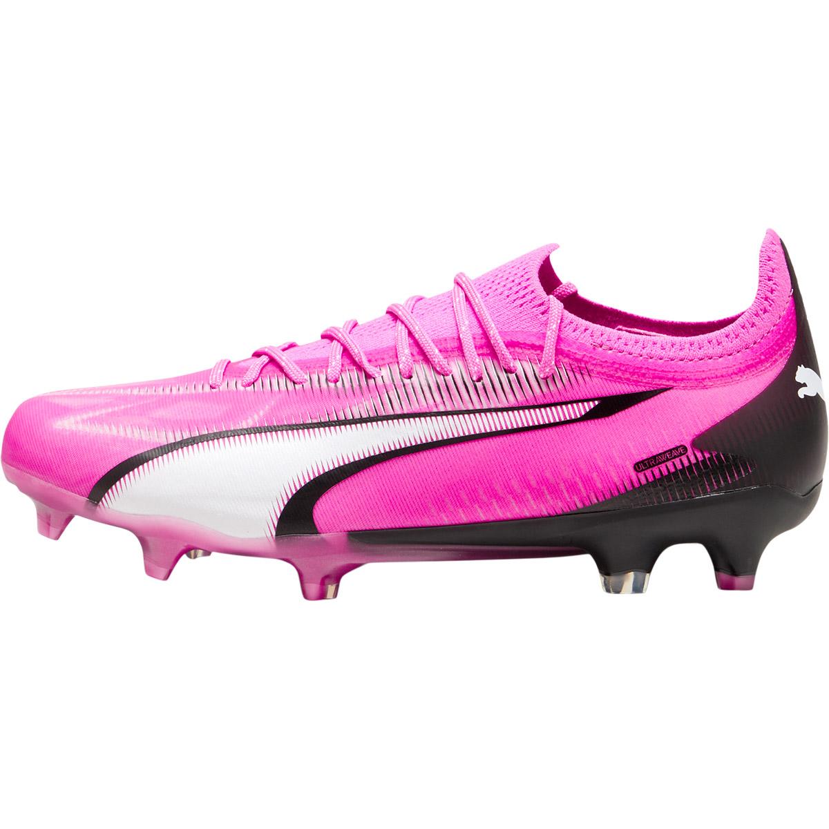 PUMA Ultra Ultimate FG/AG Fotballsko Dame PUMA White-PUMA Black-Poison P