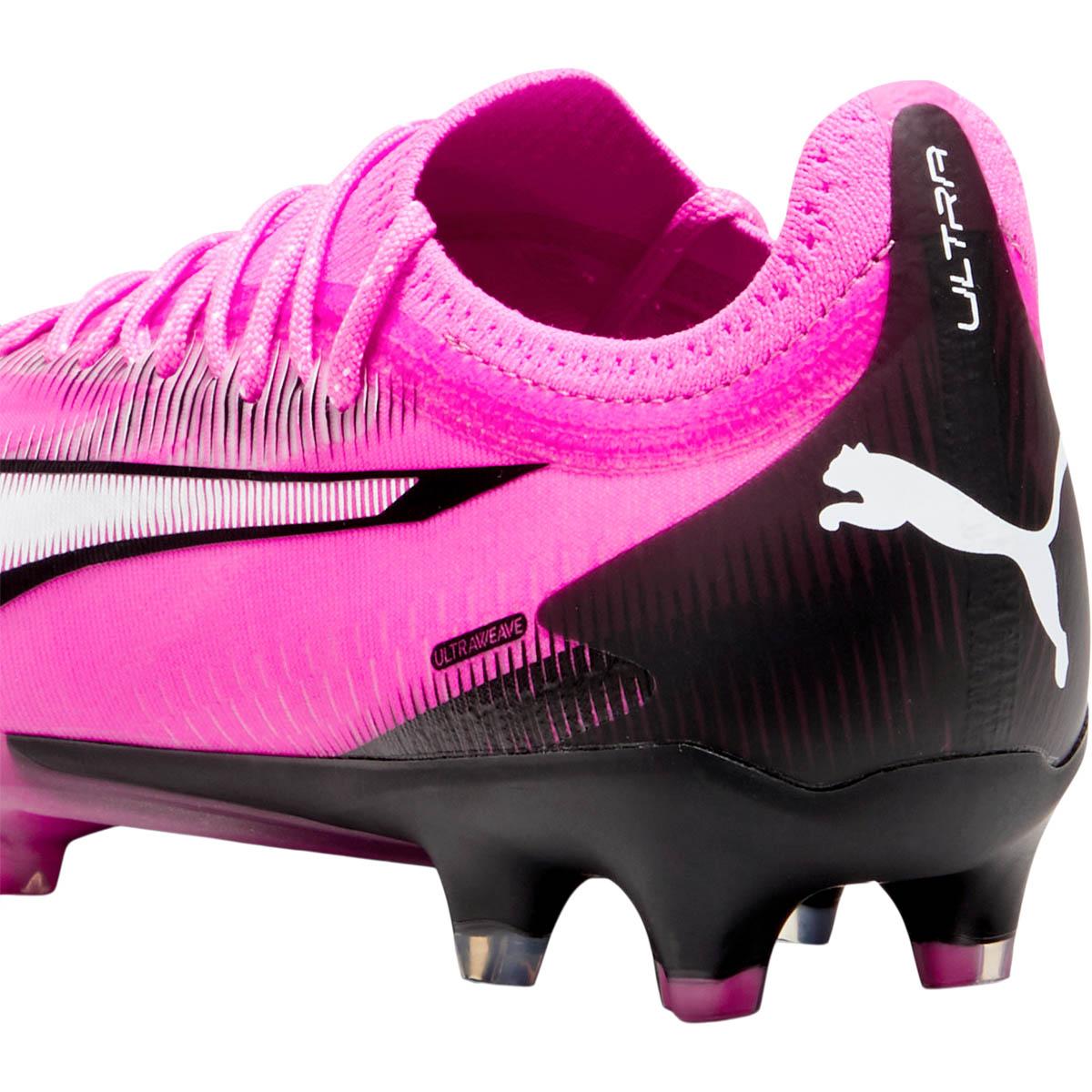 PUMA Ultra Ultimate FG/AG Fotballsko Dame PUMA White-PUMA Black-Poison P