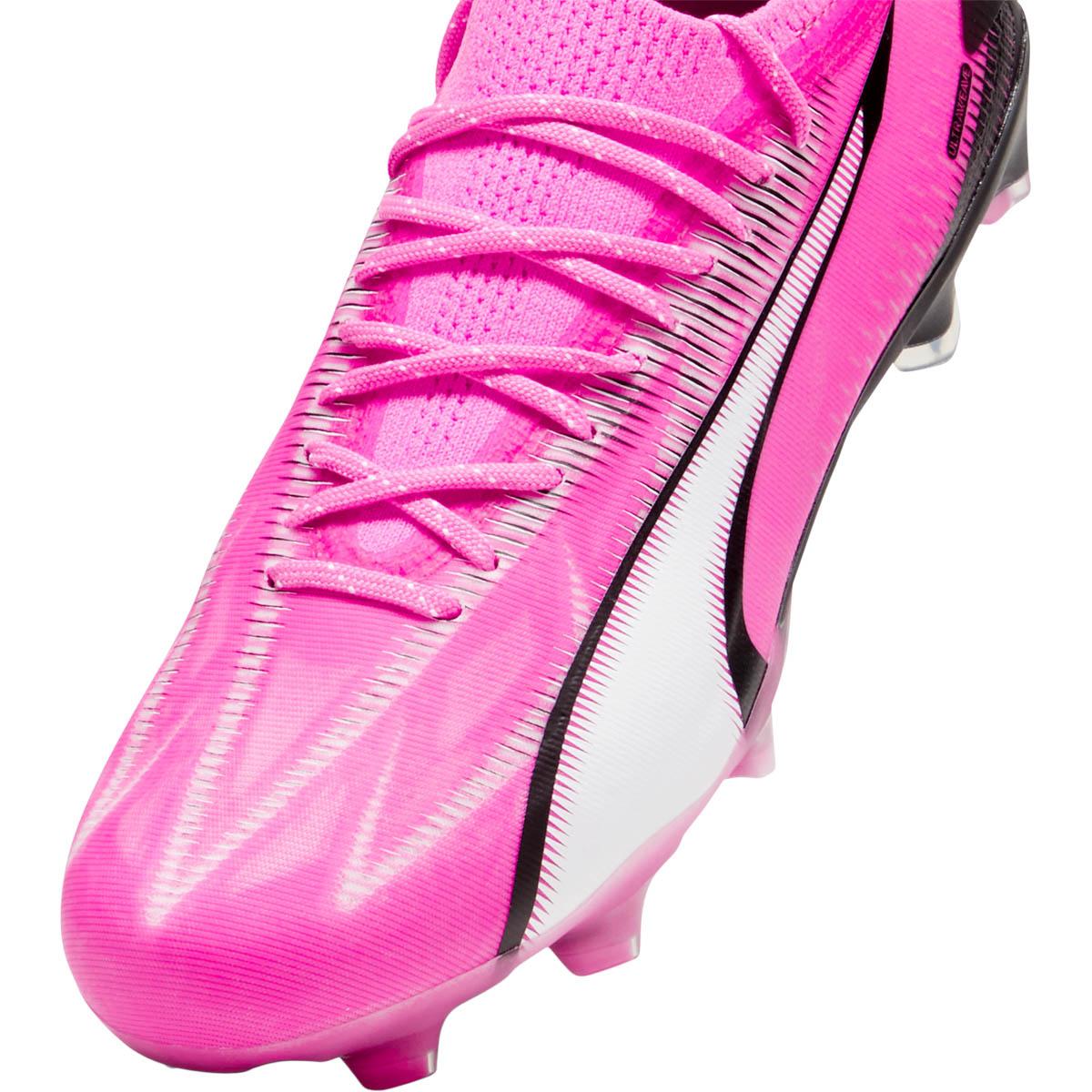 PUMA Ultra Ultimate FG/AG Fotballsko Dame PUMA White-PUMA Black-Poison P