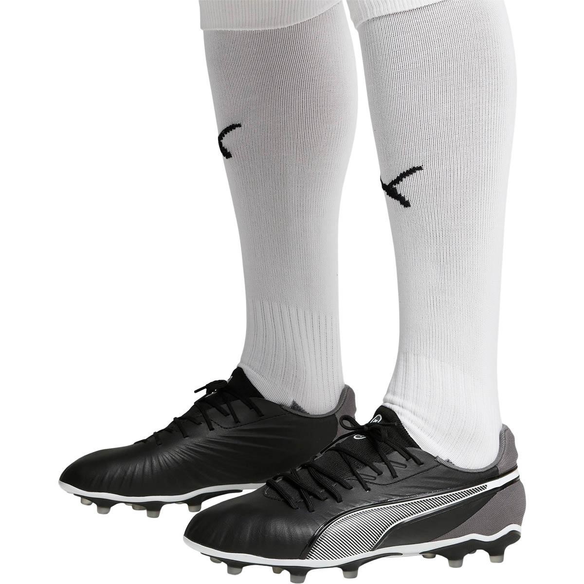 PUMA King Match FG/AG Fodboldstøvler PUMA White-PUMA Black-Poison P