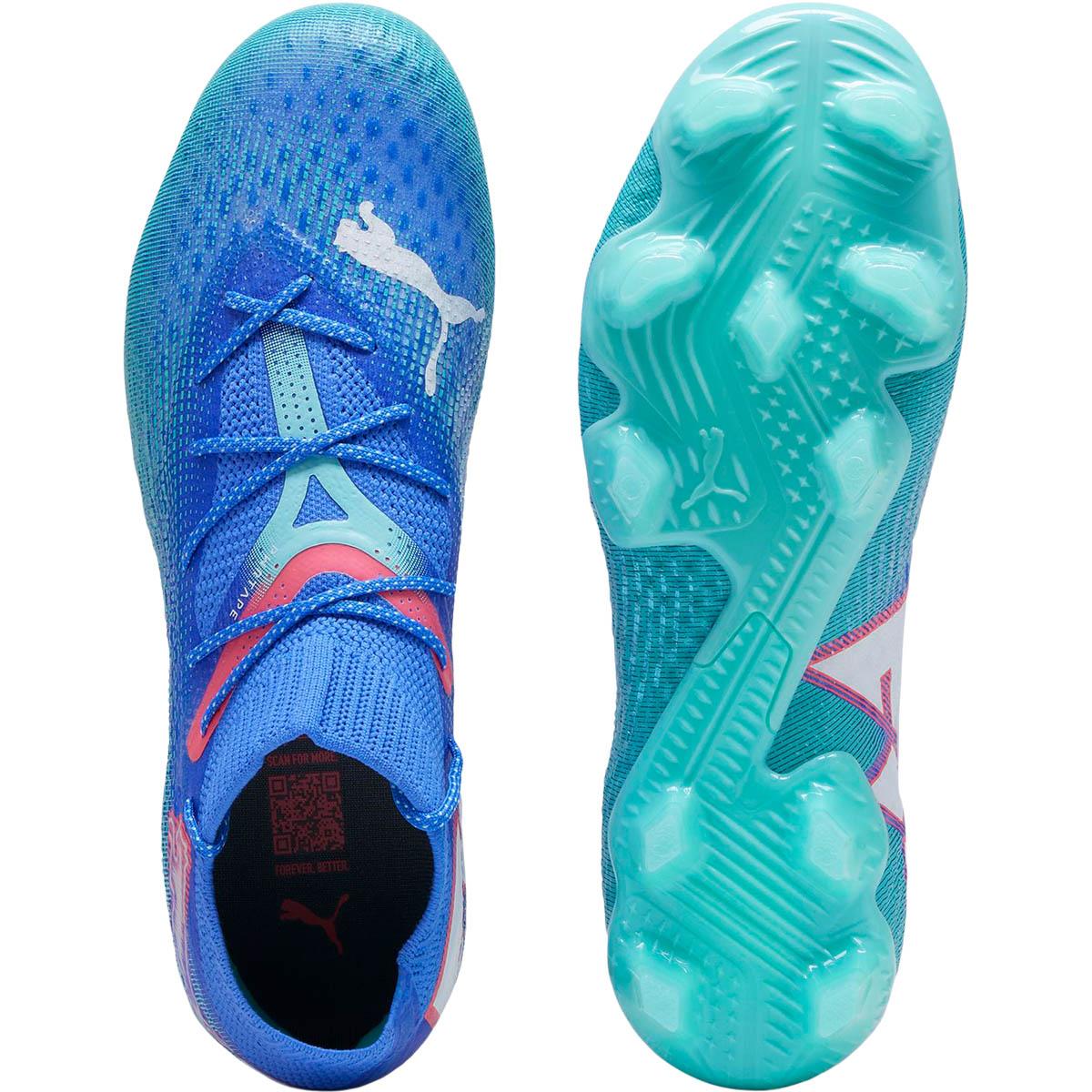 PUMA Future 7 Ultimate FG/AG Fotballsko Dame Bluemazing-PUMA White-Electric Peppermint