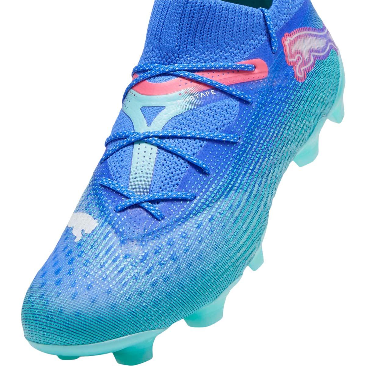 PUMA Future 7 Ultimate FG/AG Fotballsko Dame Bluemazing-PUMA White-Electric Peppermint