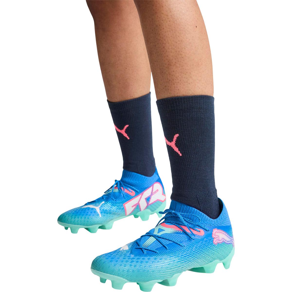 PUMA Future 7 Ultimate FG/AG Fotballsko Dame Bluemazing-PUMA White-Electric Peppermint