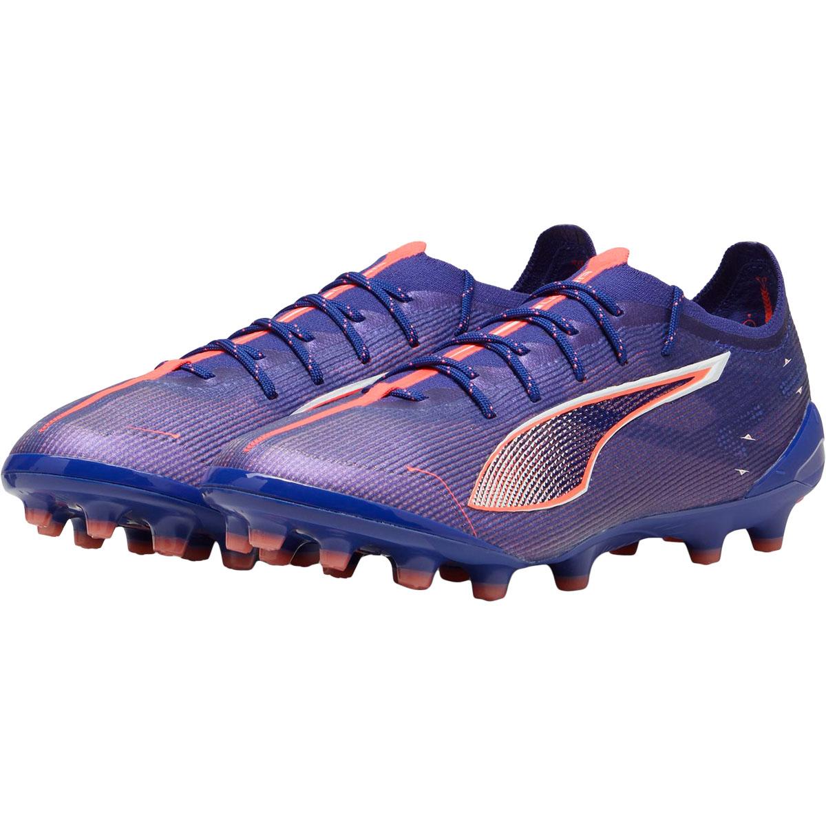 PUMA Ultra 5 Ultimate AG Fodboldstøvler Lapis Lazuli-PUMA White-Sunset Glow