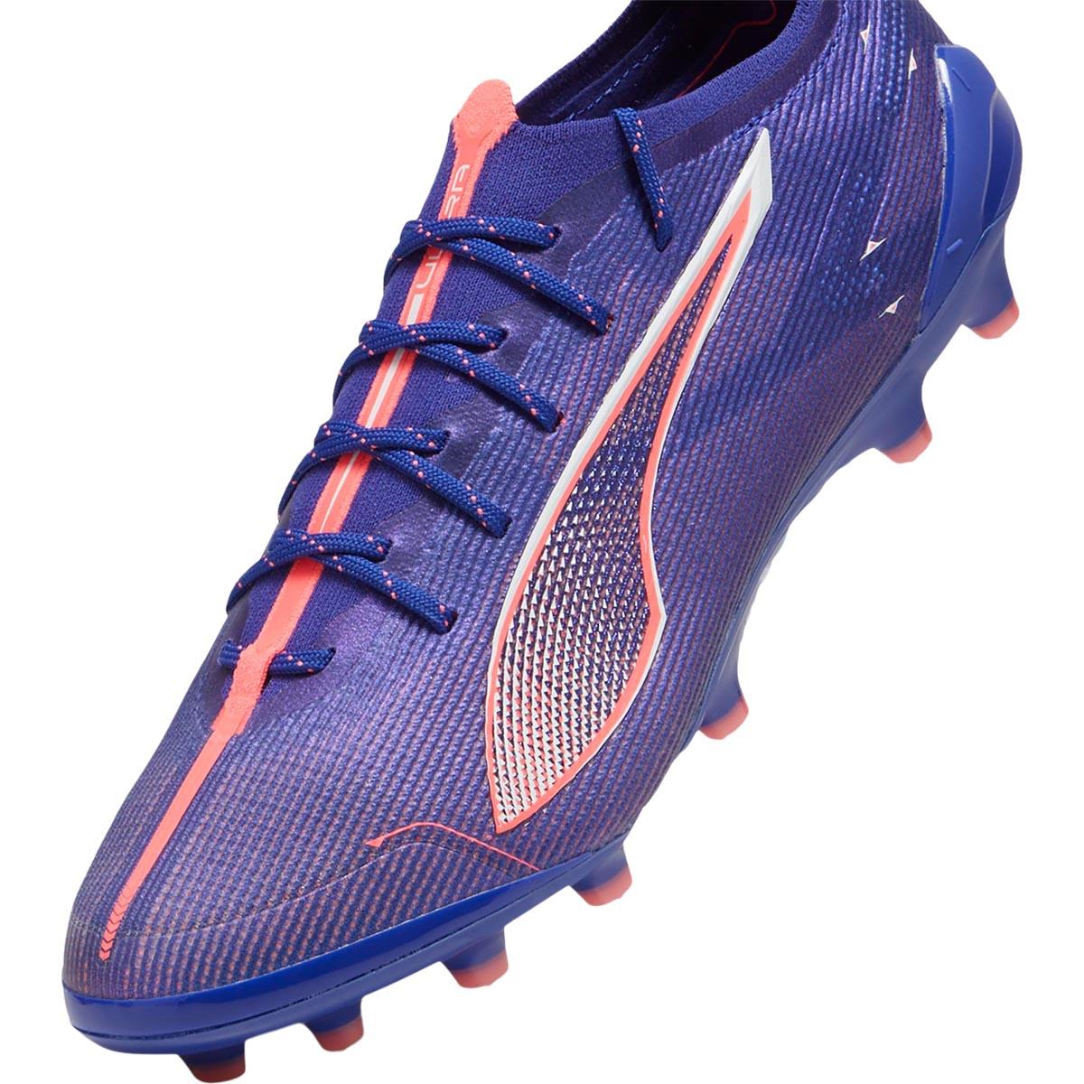 PUMA Ultra 5 Ultimate AG Fodboldstøvler Lapis Lazuli-PUMA White-Sunset Glow