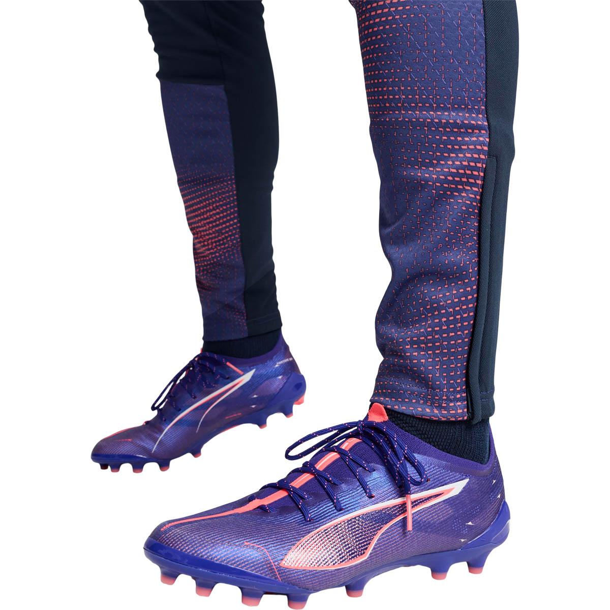 PUMA Ultra 5 Ultimate AG Fodboldstøvler Lapis Lazuli-PUMA White-Sunset Glow