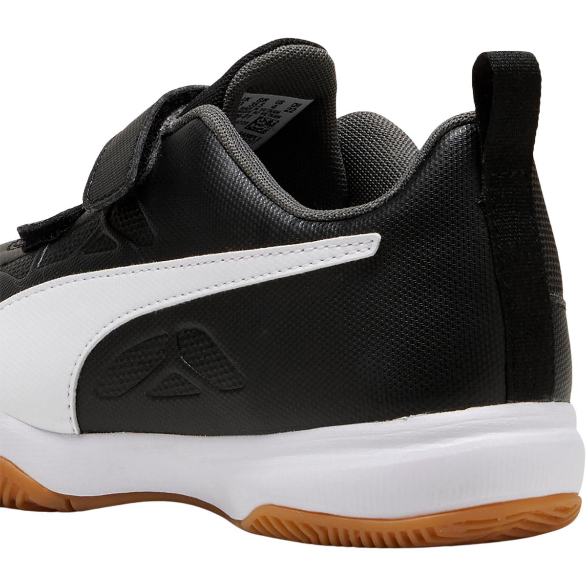 PUMA Tenaz Borrelås Innendørssko Barn PUMA White-PUMA Black-Poison P