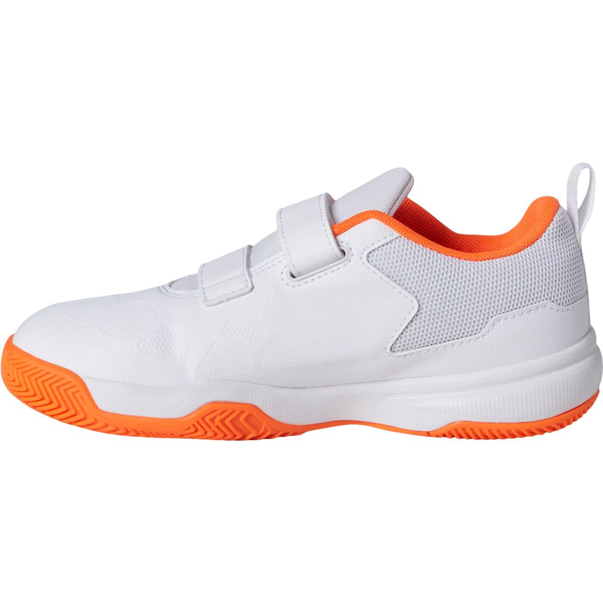 PUMA Tenaz Borrelås Innendørssko Barn Puma White-Puma Black-Shocking